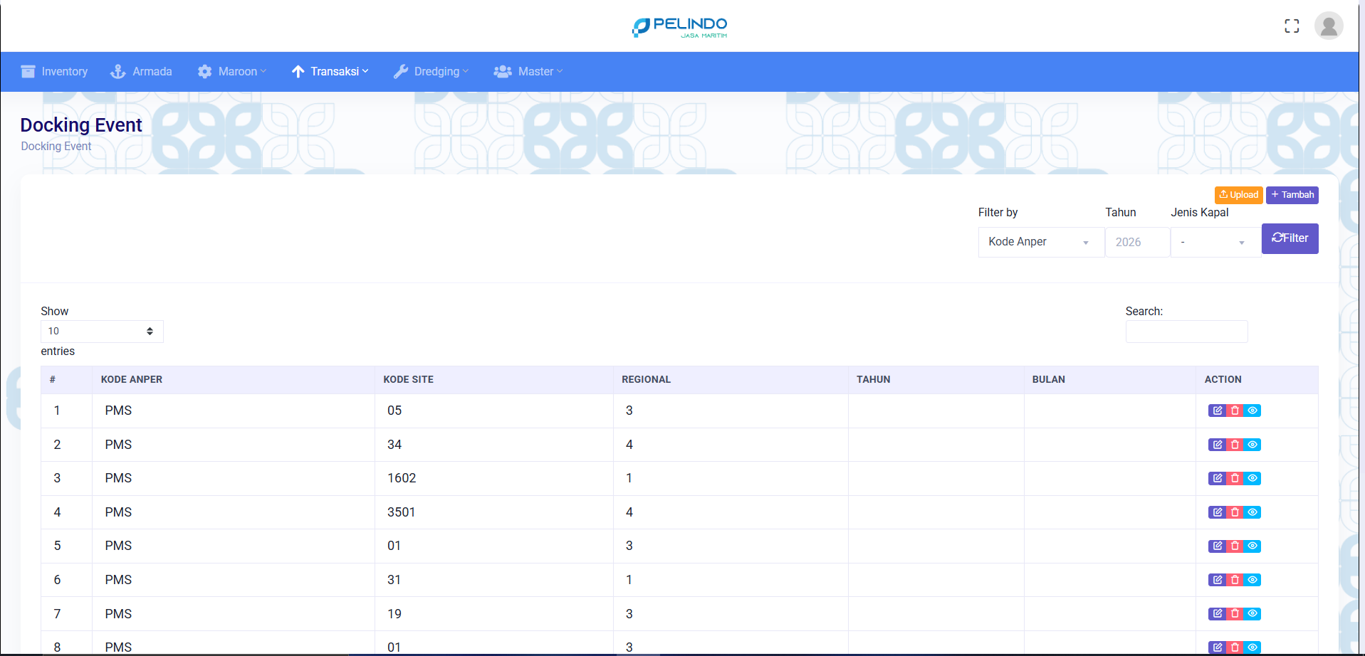 Proyek Inventory Maritim